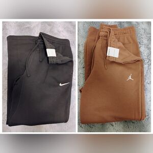 Jordan (L) & Nike (xl) sweatpants brand new